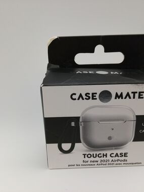 Case‑Mate Tough Clear Case for 2021 AirPods • Shockproof • With Carabiner • NEW